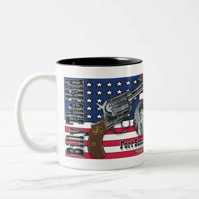 Billy den passande Garrett för unge muggen Två-Tonad Mugg (Vänster)