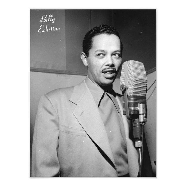 Billy Eckstine Fototryck (Framsidan)