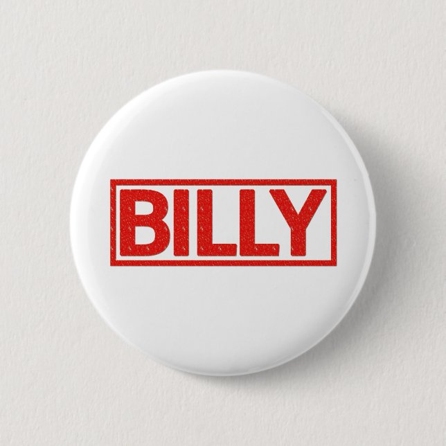 Billy frimärke knapp (Framsida)