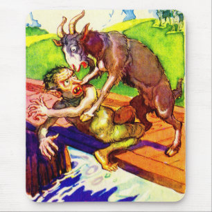 billy Getgruff och troll Musmatta