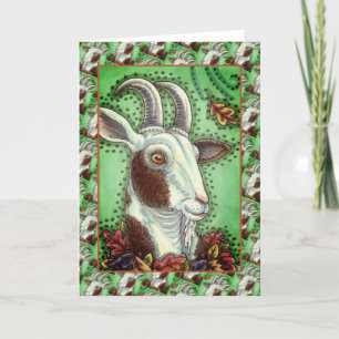 BILLY GOAT AND HÖST LÖV, THANKSGIVING FARM KORT