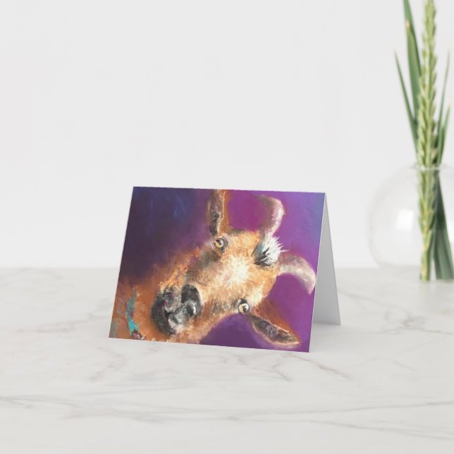 Billy Goat har ögon för dig, Kid! Anteckningskort (Framsida)