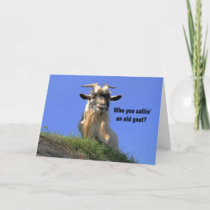 Billy Goat Photo Kort