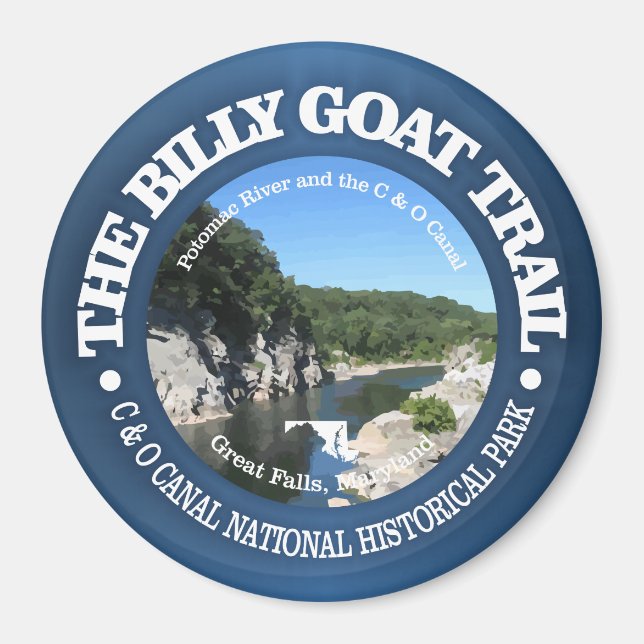 Billy Goat Trail Magnet (Framsidan)