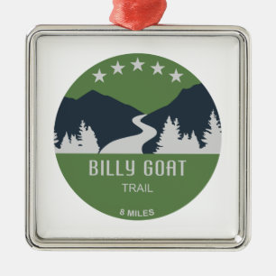 Billy Goat Trail Maryland Julgransprydnad Metall