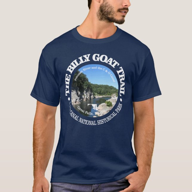 Billy Goat Trail T Shirt (Framsida)