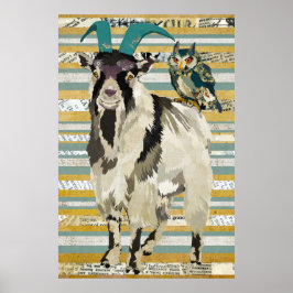 Billy Goat & Uggla Art Poster
