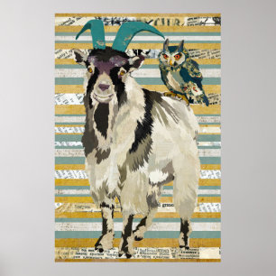 Billy Goat & Uggla Art Poster