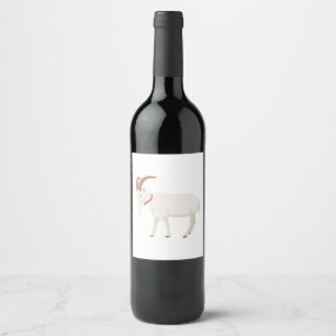 Billy Goat Vinflaska Etikett
