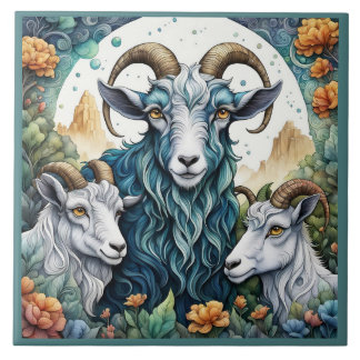 Billy Goats Gruff Kakelplatta
