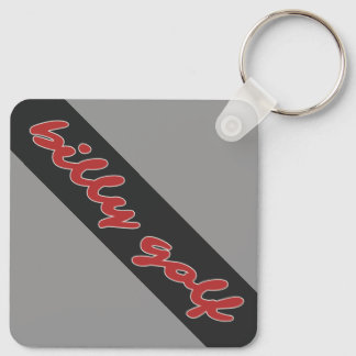 Billy Golf Bag Tag Keychain Nyckelring