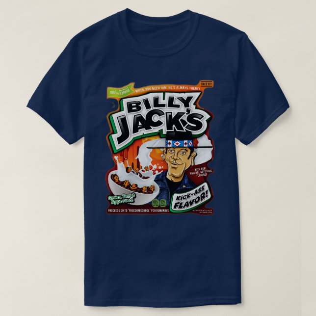 Billy Jacks Cereal T Shirt (Design framsida)