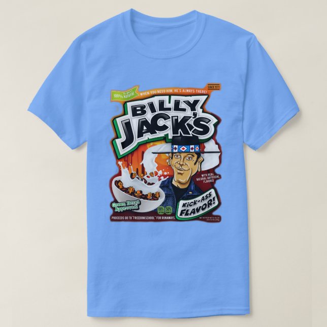 Billy Jacks Cereal T Shirt (Design framsida)