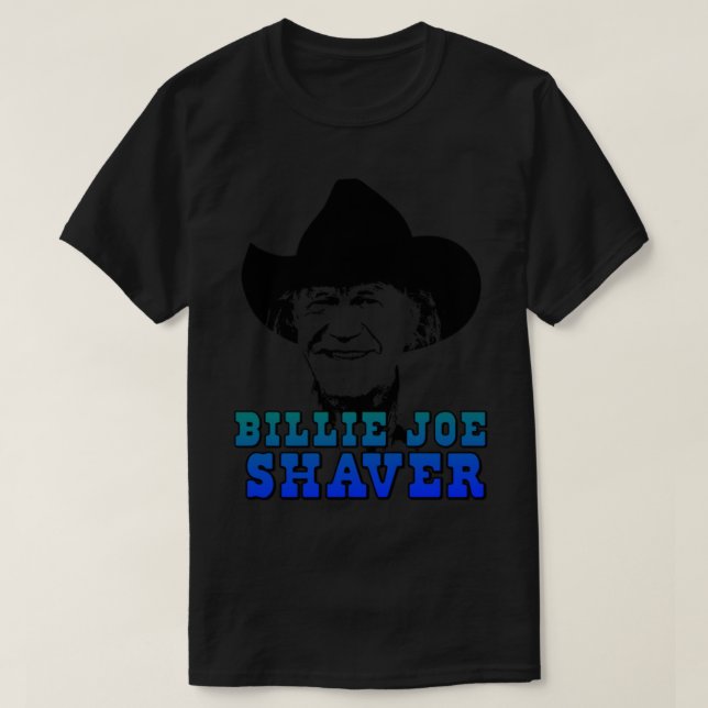 Billy Joe Shaver Classic T-Shirt (Design framsida)