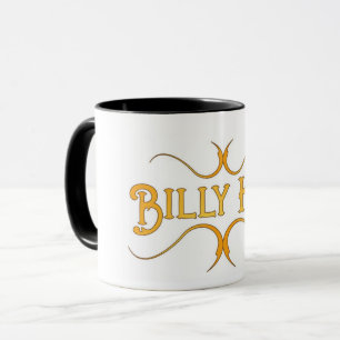 Billy Kay Gult Logotyp Kaffe koppar