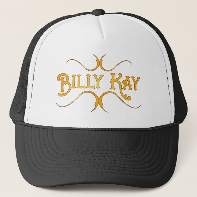 Billy Kay Gult Logotyp Truckerkepss Truckerkeps (Framsida)