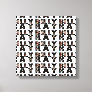 Billy Kay Photo Tour Logotyp Wrapped Canvas Prints