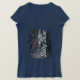 Billy Mac Officiell Branded Apparel Dam V-nacke T Shirt (Design framsida)