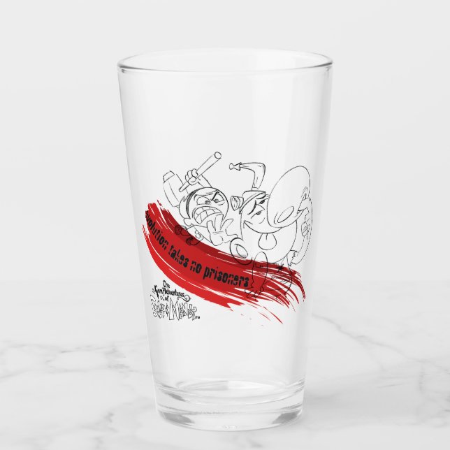 Billy & Mandy - Evolution tar inga fångar Glaskopp (Framsida)