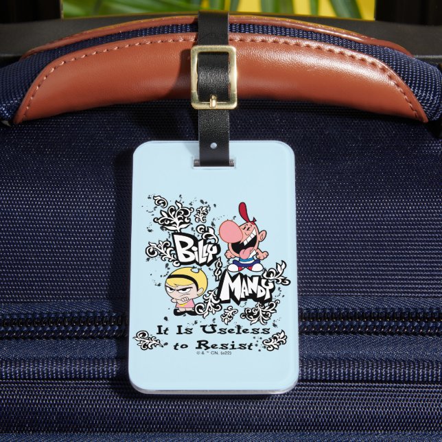 Billy & Mandy - Useless to Resistent Bagagebricka (Framsida Insitu 2)