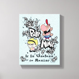 Billy & Mandy - Useless to Resistent Canvastryck