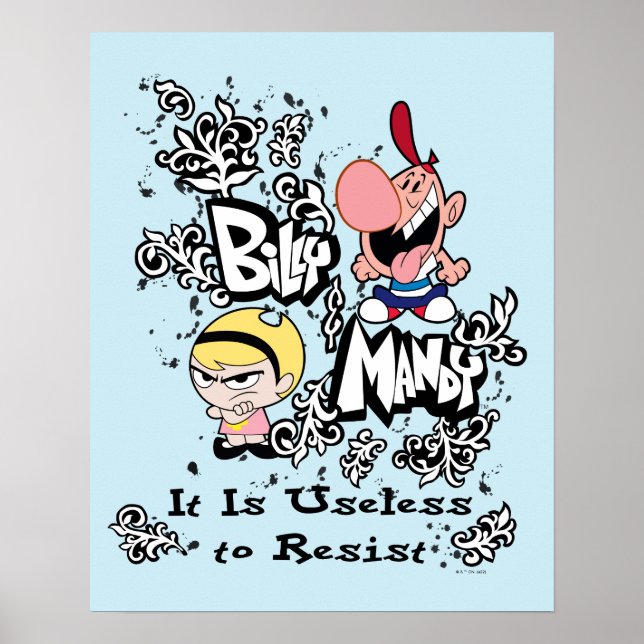 Billy & Mandy - Useless to Resistent Poster (Framsidan)
