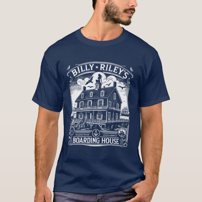 Billy Riley's Boarding House T-Shirt (Framsida)