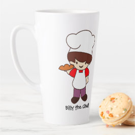 Billy the Chef Masterchef Tryck Latte Mugg