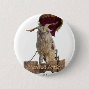 Billy The Goat Button Knapp