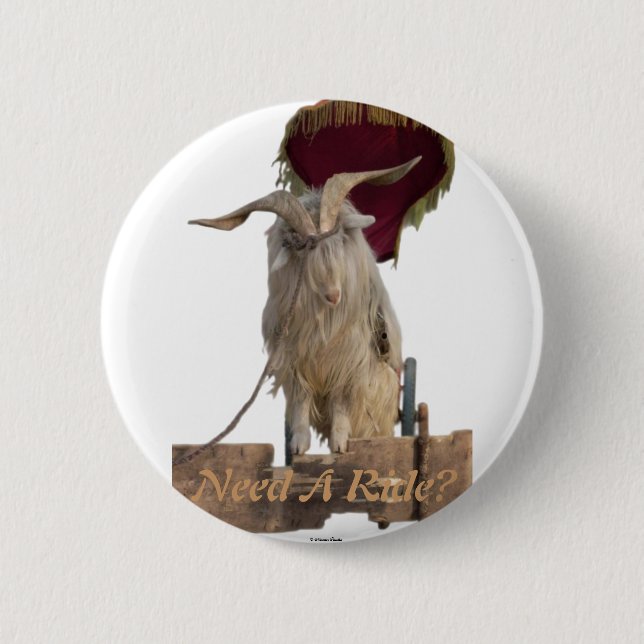 Billy The Goat Button Knapp (Framsida)