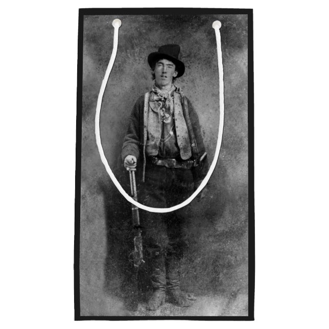 Billy The Kid, amerikansk gammaldags västernlaglös (Framsidan)