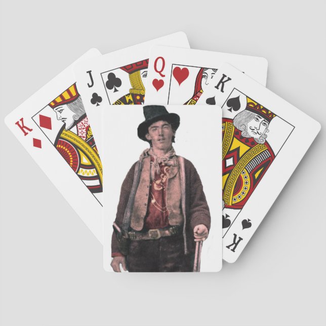 Billy the Kid Casinokort (Baksidan)