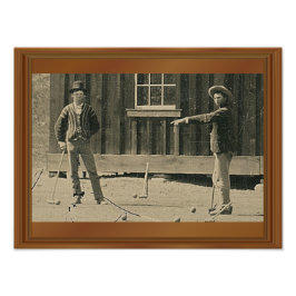 Billy the Kid 🤠 New Evidence Photo Fototryck