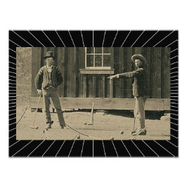 Billy the Kid 🤠 New Evidence Photo Fototryck