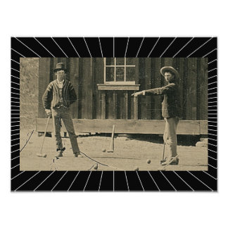 Billy the Kid 🤠 New Evidence Photo Fototryck