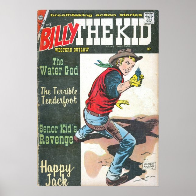 Billy the Kid Poster (Framsidan)