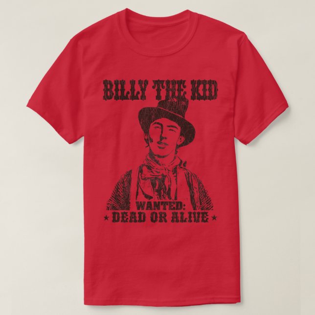 Billy The Kid T Shirt (Design framsida)