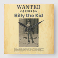 Billy the Kid 🤠 WANTED REWARD