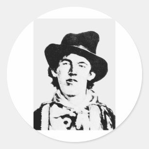 Billy The Kid ~ William H. Bonney/Outlaw Runt Klistermärke