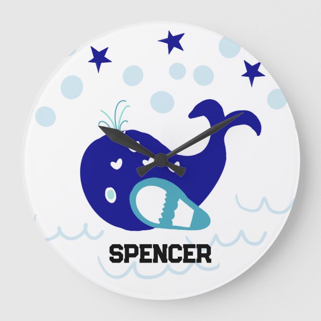 BILLY THE WHALE STOR KLOCKA (Framsida)