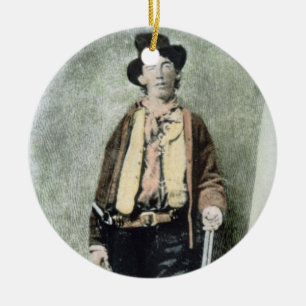 Billy ungen (färgad gravyr) julgransprydnad keramik