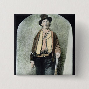 Billy ungen (färgad gravyr) knapp