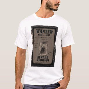 Billy ungen önskade Dead eller den vid liv T-shirt