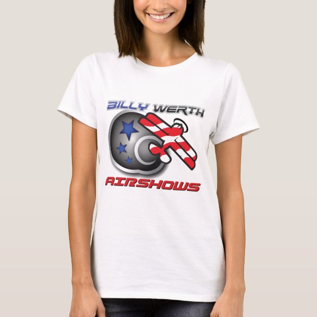 Billy Werth Airshows Tee Shirt (Framsida)