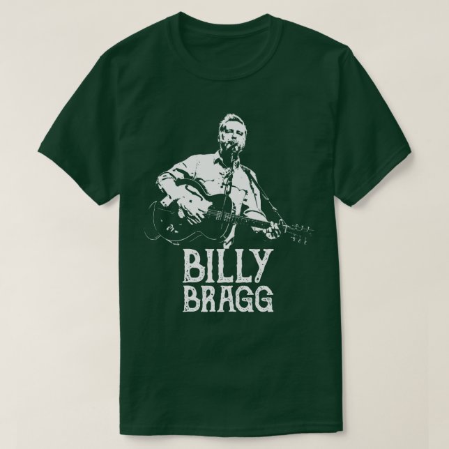 Billy White Stencil1 T Shirt (Design framsida)