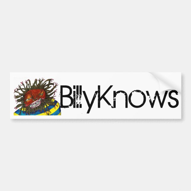 BillyKnows bildekal (Framsidan)