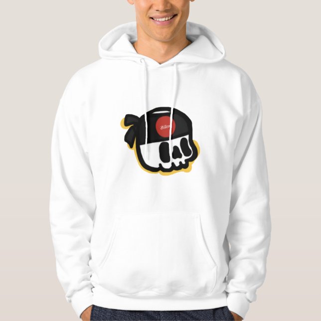Billzo Skull Hoodie (Framsida)