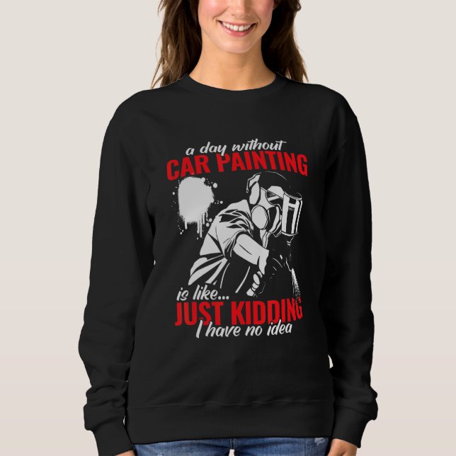 bilmålare och billackerare karossmålare för  t shirt (Framsida)
