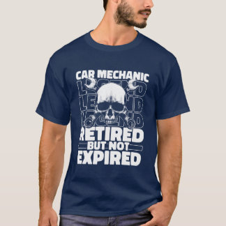 Bilmekaniker Pensionerad flicka T Shirt