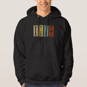 Bilmekaniker typiska verktyg retro hantverkare hoodie